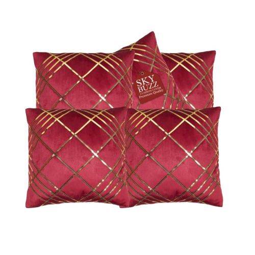 CD check cushion cover