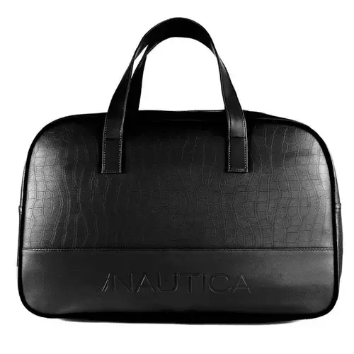 Black PU Leather Laptop Bags