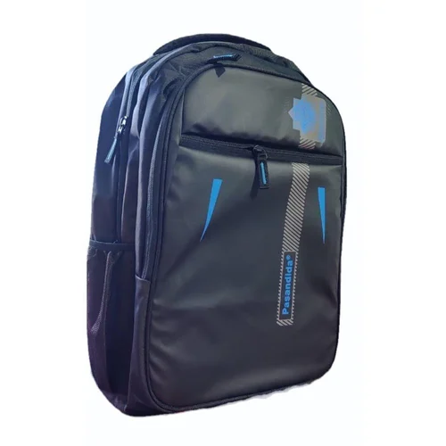 Dark Grey Nylon Backpack Bags