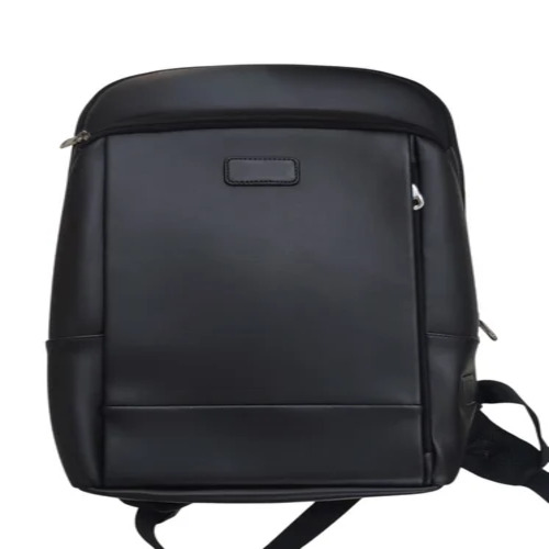 Black PU Leather Backpack Bags