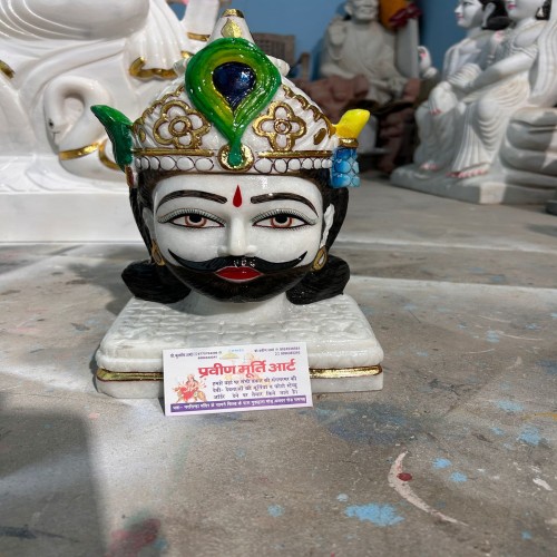 Khatu Shyam Ji Marble Statue