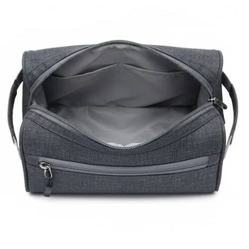 Grey Ladies Makeup Cosmetic Bags