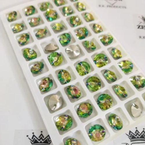 3015 10mm Crystal Kurta Buttons