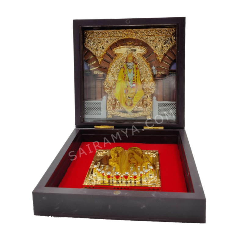 Sai Baba Samadhi - 24 Carat Gold Pl..