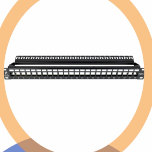 24 Port Straight Patch 1U-For Punch
