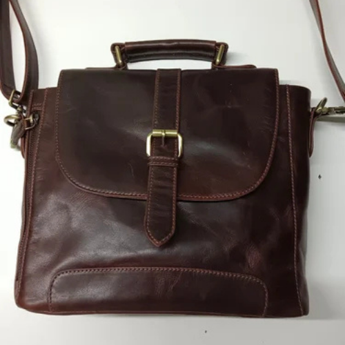 laptop leather bag