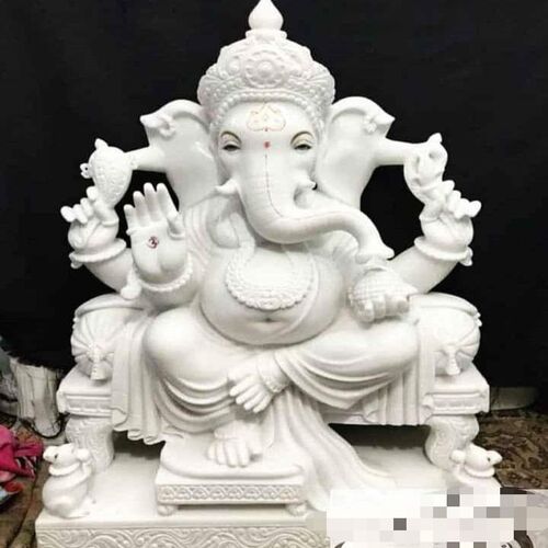Ganesh Ji Marble Statue