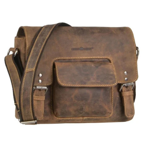 Genuine hunter Leather Messenger Ba..