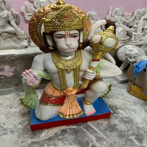 Marble Hanuman Statue
