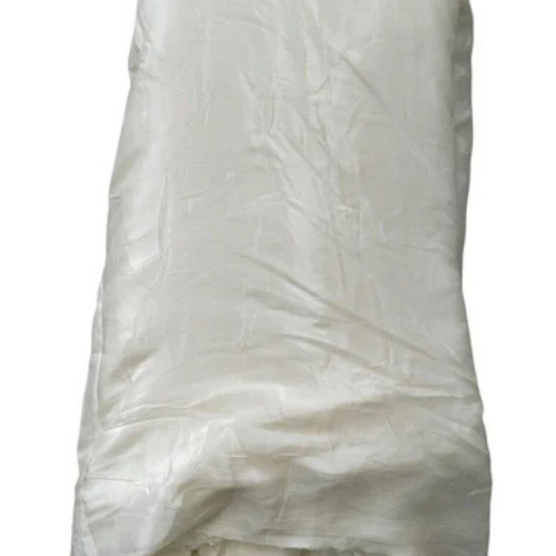 White Crepe Fabric