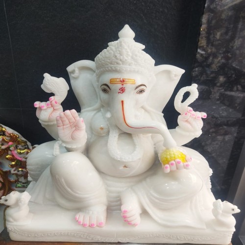 Shri Ganesh Marble Statue (2)