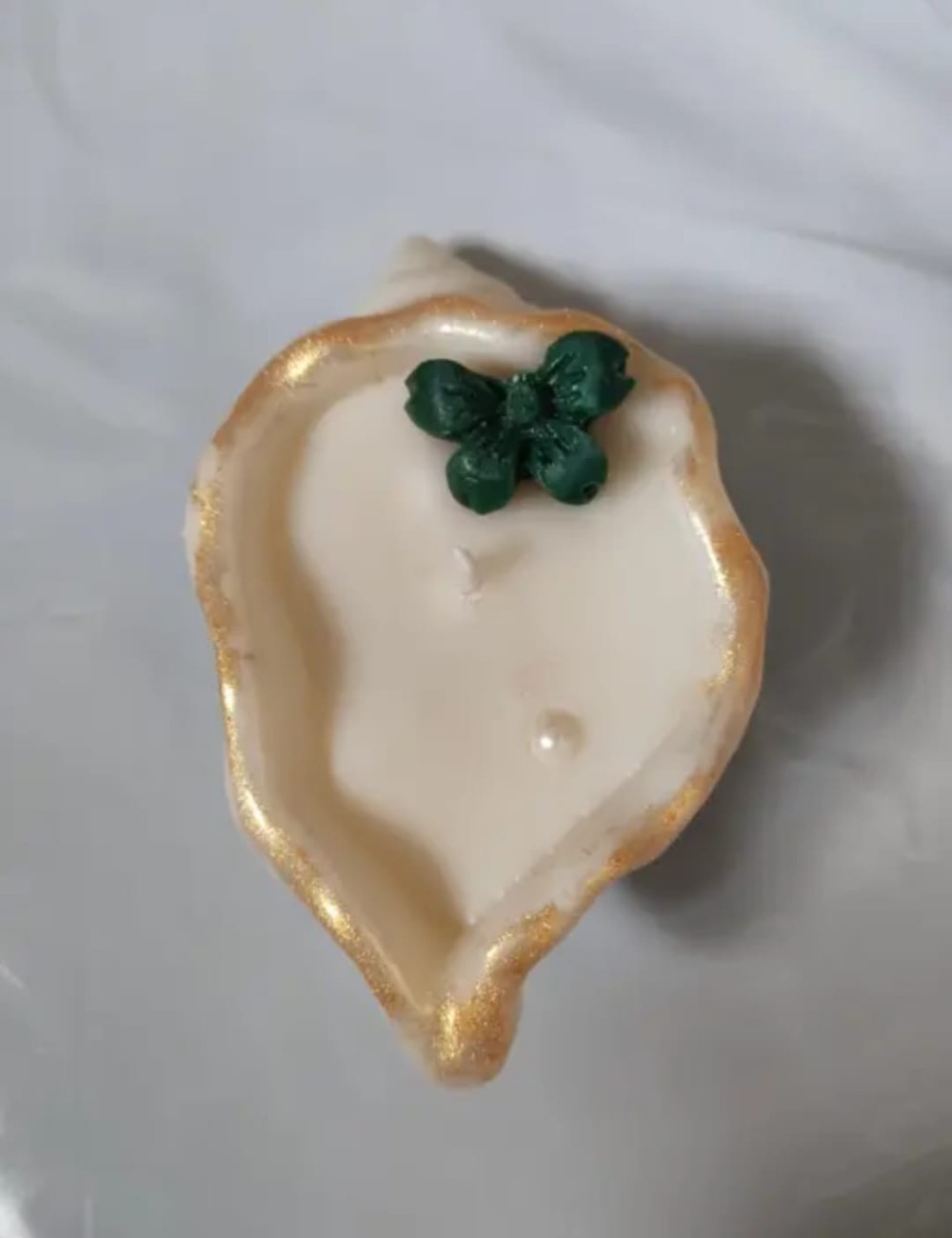 Soy Wax Concrete Shankh Conch Shell..