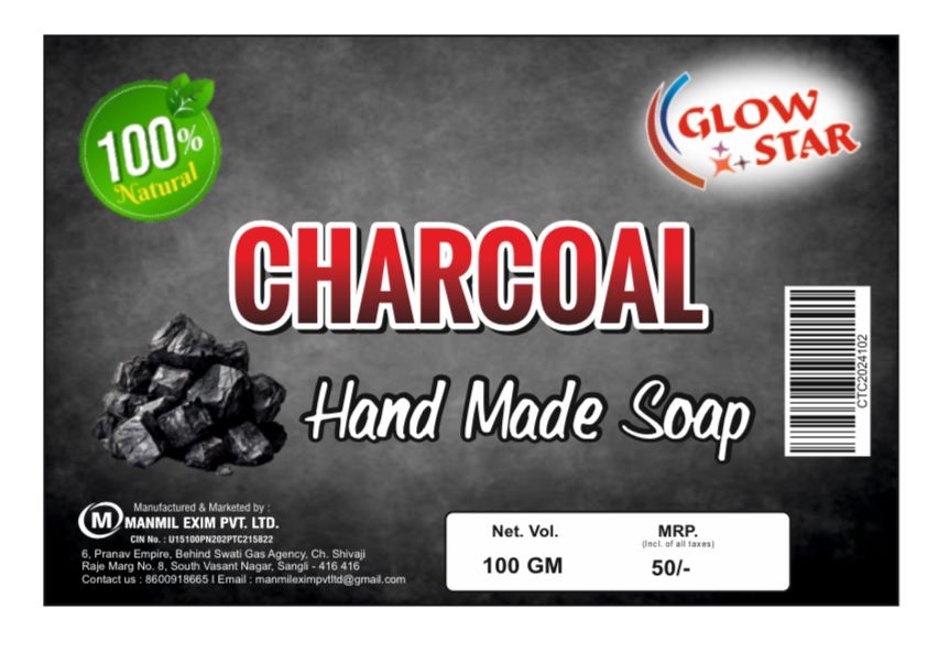 Hand Made Charcoal Soap