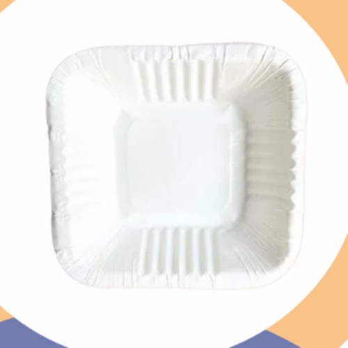 4x4in Square Paper Bowls