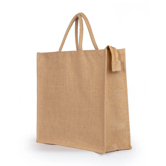 Customized jute and canvas bag