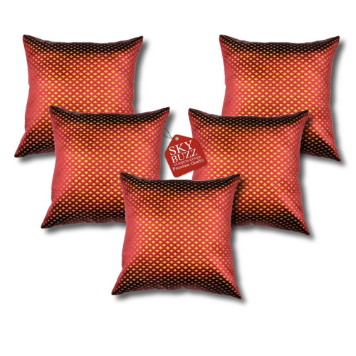 Brocade Bindi cushion cover