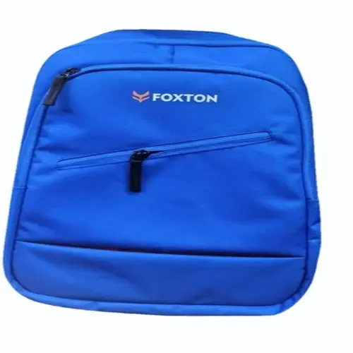 Blue Nylon Backpack Bag
